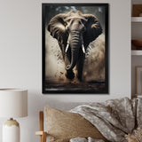 Elephant Glimmers Of Grace - Elephant Bedroom Wall Art