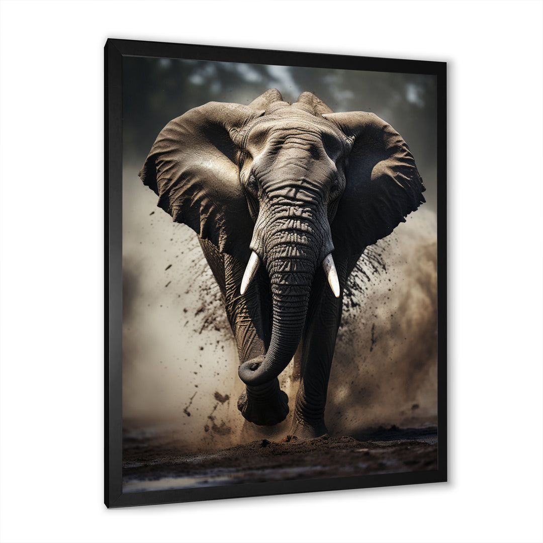 Elephant Glimmers Of Grace - Elephant Bedroom Wall Art