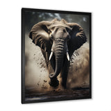 Elephant Glimmers Of Grace - Elephant Bedroom Wall Art