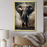 Elephant Glimmers Of Grace - Elephant Bedroom Wall Art