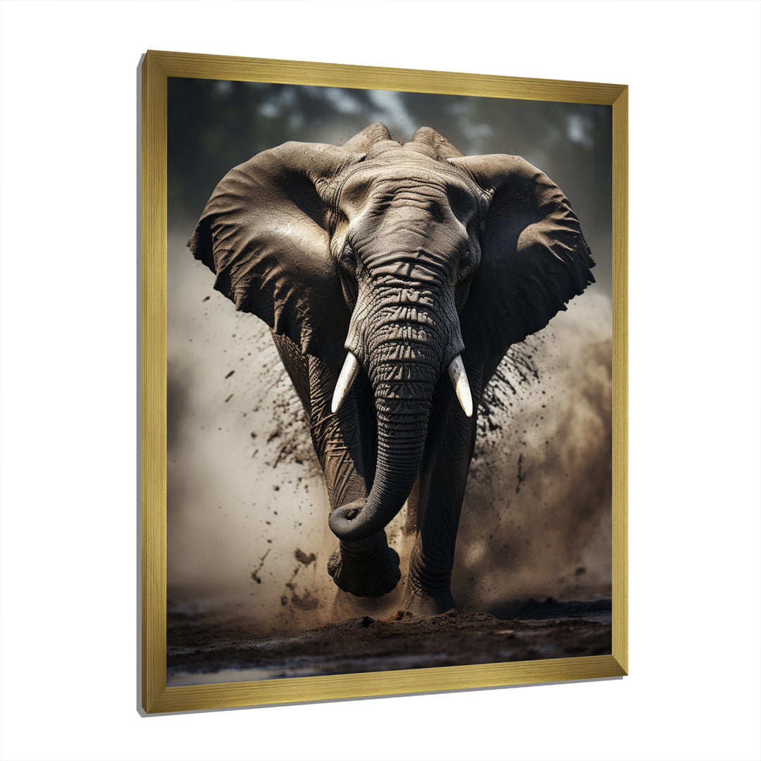 Elephant Glimmers Of Grace - Elephant Bedroom Wall Art