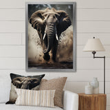 Elephant Glimmers Of Grace - Elephant Bedroom Wall Art
