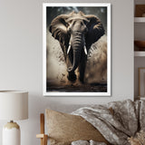 Elephant Glimmers Of Grace - Elephant Bedroom Wall Art