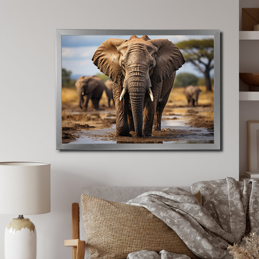 Elephant Majestic Guardian - Elephant Wall Decor