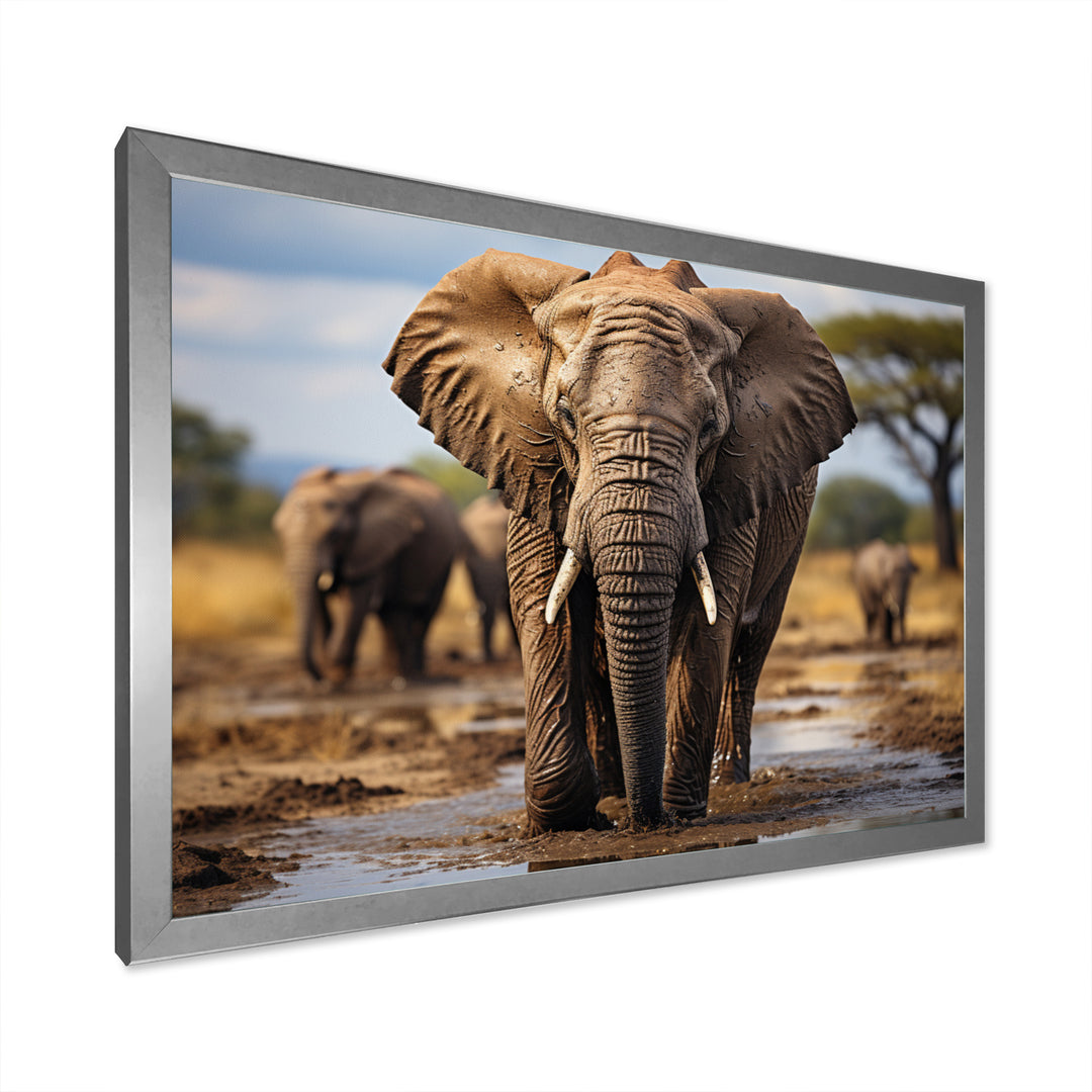 Elephant Majestic Guardian - Elephant Wall Decor
