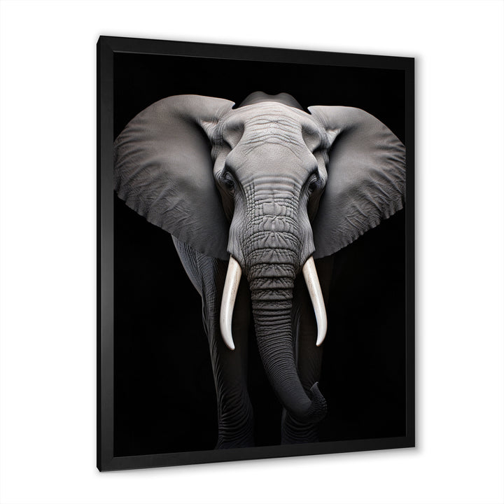 Elephant Tusked Elegance - Elephant Home Decor Art