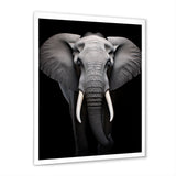 Elephant Tusked Elegance - Elephant Home Decor Art