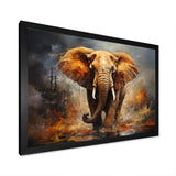 Elephant Wild Spirit - Elephant Canvas Wall Art