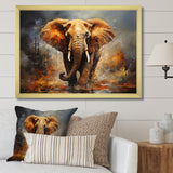 Elephant Wild Spirit - Elephant Canvas Wall Art