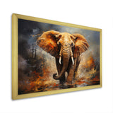 Elephant Wild Spirit - Elephant Canvas Wall Art