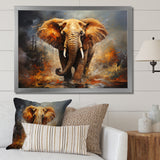 Elephant Wild Spirit - Elephant Canvas Wall Art