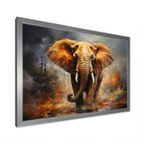 Elephant Wild Spirit - Elephant Canvas Wall Art