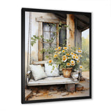 Farmhouse Gentle Breeze III - Landscapes Canvas Wall Art