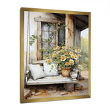 Farmhouse Gentle Breeze III - Landscapes Canvas Wall Art