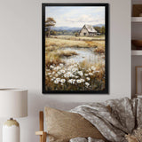 Farmhouse Quiet Retreat I - Landscapes Canvas Wall Art