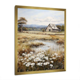 Farmhouse Quiet Retreat I - Landscapes Canvas Wall Art