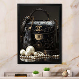 Fashion Chic Couture Hand Bag III - Fashion Canvas Wall Art