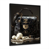 Fashion Chic Couture Hand Bag III - Fashion Canvas Wall Art