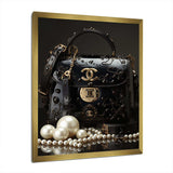 Fashion Chic Couture Hand Bag III - Fashion Canvas Wall Art