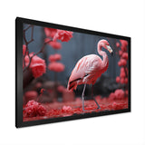 Pink Flamingo Elegant Flair - Flamingo Home Decor Art