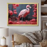Pink Flamingo Elegant Flair - Flamingo Home Decor Art