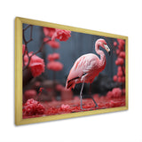 Pink Flamingo Elegant Flair - Flamingo Home Decor Art
