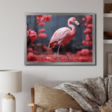 Pink Flamingo Elegant Flair - Flamingo Home Decor Art