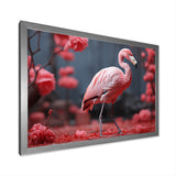 Pink Flamingo Elegant Flair - Flamingo Home Decor Art