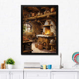 Food Rustic Kitchen I - Food & Beverage Canvas Wall Art