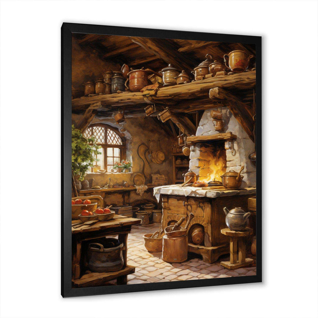 Food Rustic Kitchen I - Food &amp; Beverage Canvas Wall Art