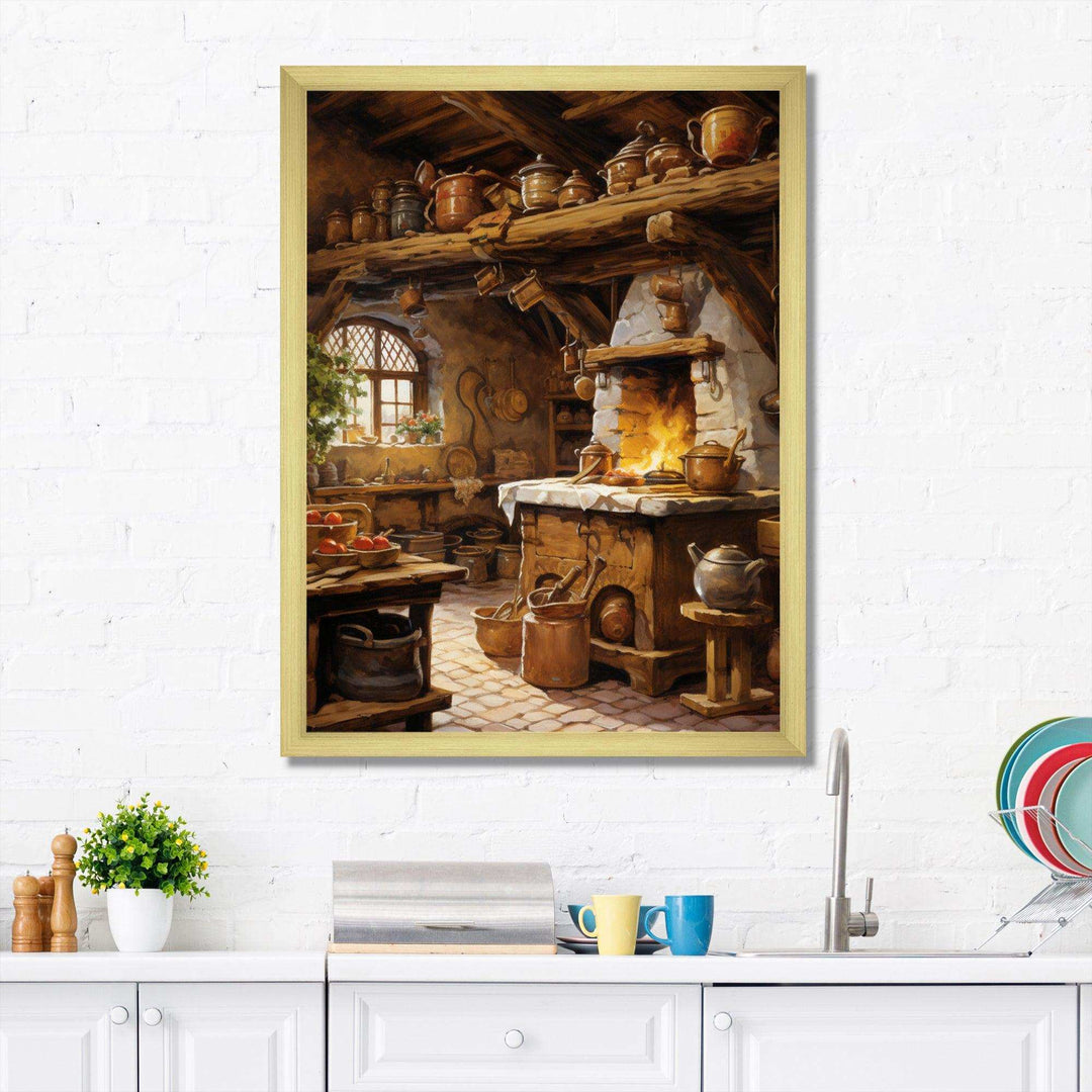 Food Rustic Kitchen I - Food &amp; Beverage Canvas Wall Art