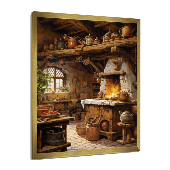 Food Rustic Kitchen I - Food &amp; Beverage Canvas Wall Art