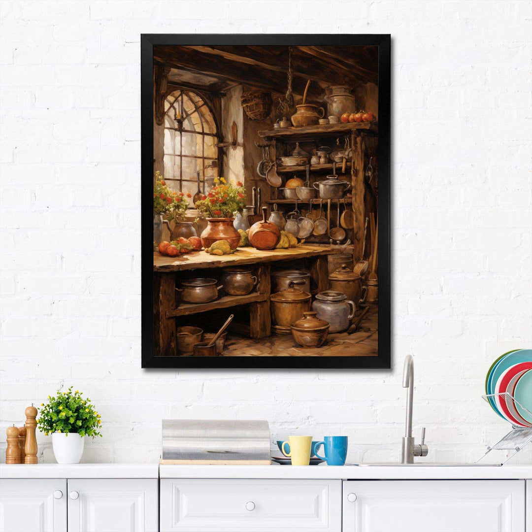 Food Rustic Kitchen II - Food &amp; Beverage Canvas Wall Art
