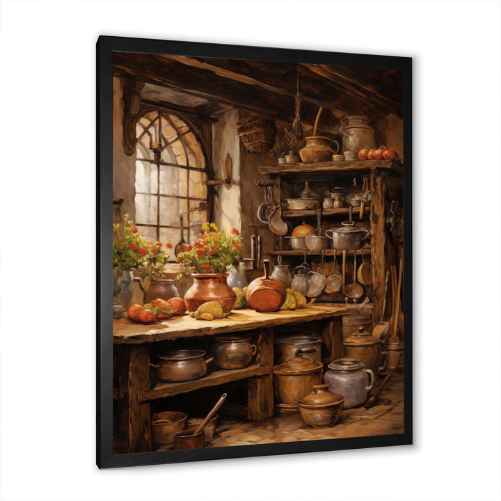 Food Rustic Kitchen II - Food &amp; Beverage Canvas Wall Art