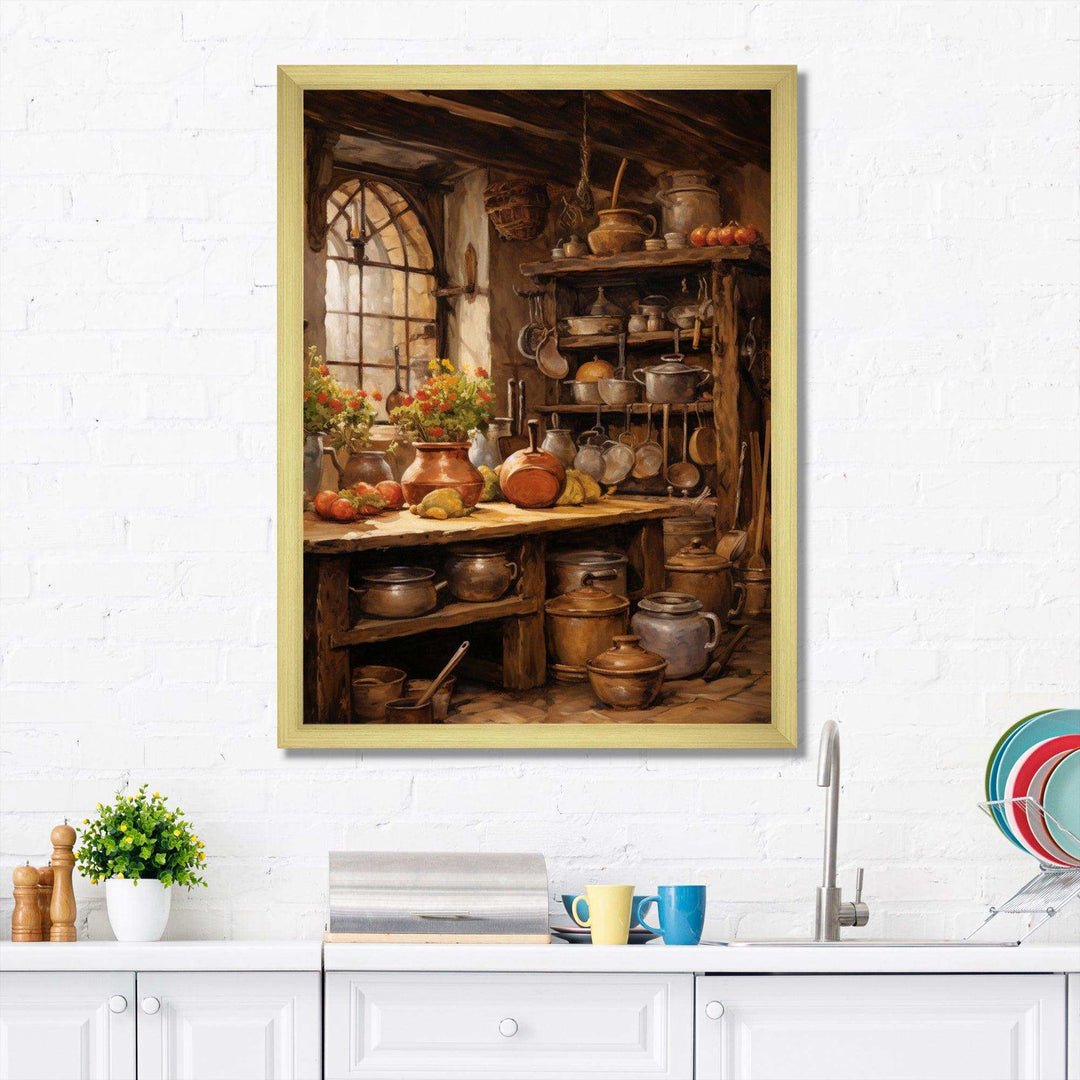 Food Rustic Kitchen II - Food &amp; Beverage Canvas Wall Art