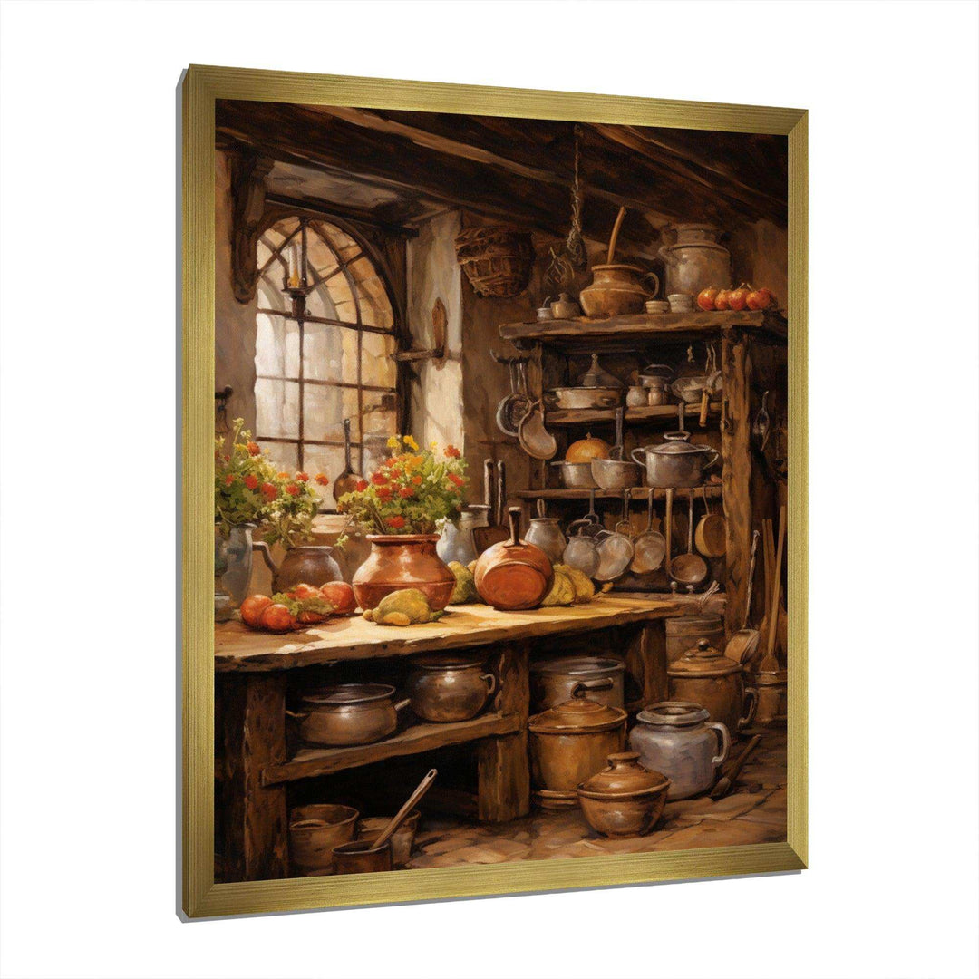 Food Rustic Kitchen II - Food &amp; Beverage Canvas Wall Art