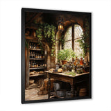 French Wine Cellar II - Food & Beverage Canvas Wall Art