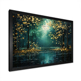 Bold Forest Emerald Canopy III - Landscapes Canvas Wall Art