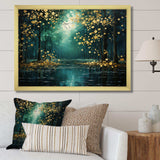 Bold Forest Emerald Canopy III - Landscapes Canvas Wall Art