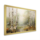 Minimalism Forest Woods II - Landscapes Canvas Wall Art