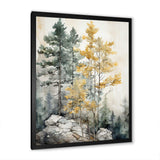 Forest Minimalism Guardians II - Landscapes Canvas Wall Art