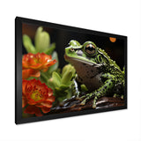 Frog Amphibian Serenade - Frog Bedroom Wall Art