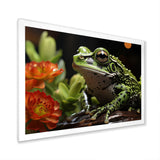 Frog Amphibian Serenade - Frog Bedroom Wall Art