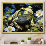 Frog Freedom - Frog Canvas Wall Art