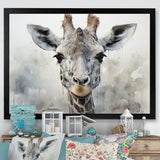 Giraffe Graceful Necks - Giraffe Canvas Wall Art