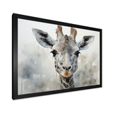 Giraffe Graceful Necks - Giraffe Canvas Wall Art