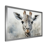 Giraffe Graceful Necks - Giraffe Canvas Wall Art