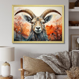 Goat Mountain Explorer Geometric - Goat Wall Decor
