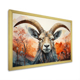 Goat Mountain Explorer Geometric - Goat Wall Decor