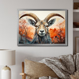 Goat Mountain Explorer Geometric - Goat Wall Decor